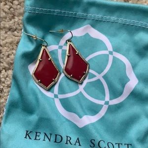 Kendra Scott Red Alex earrings